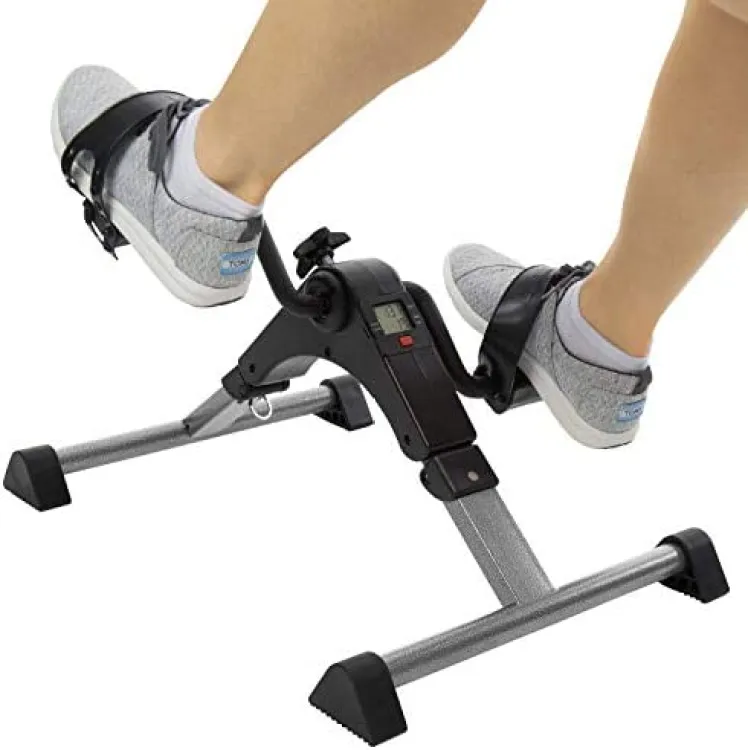 Mini Exercise Cycle Portable Folding Arm And Leg Pedal Exerciser