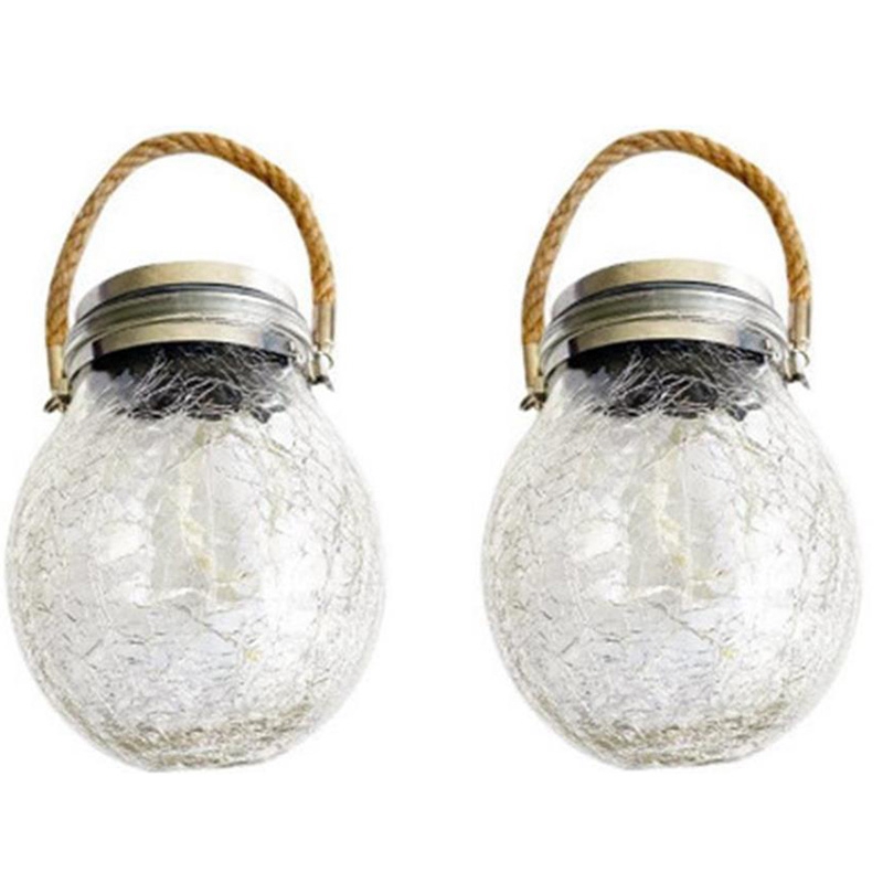 2pcs Solar Ball Lantern 今ダケ送料無料