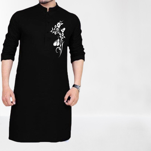 black colour punjabi design