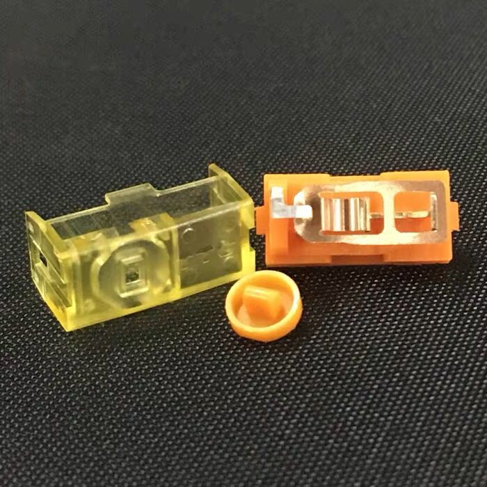 10PCS New pattern Original TTC dustproof gold series mouse micro switch 3 Pin gold contactor 30 60 80 million clicks lifetime. 