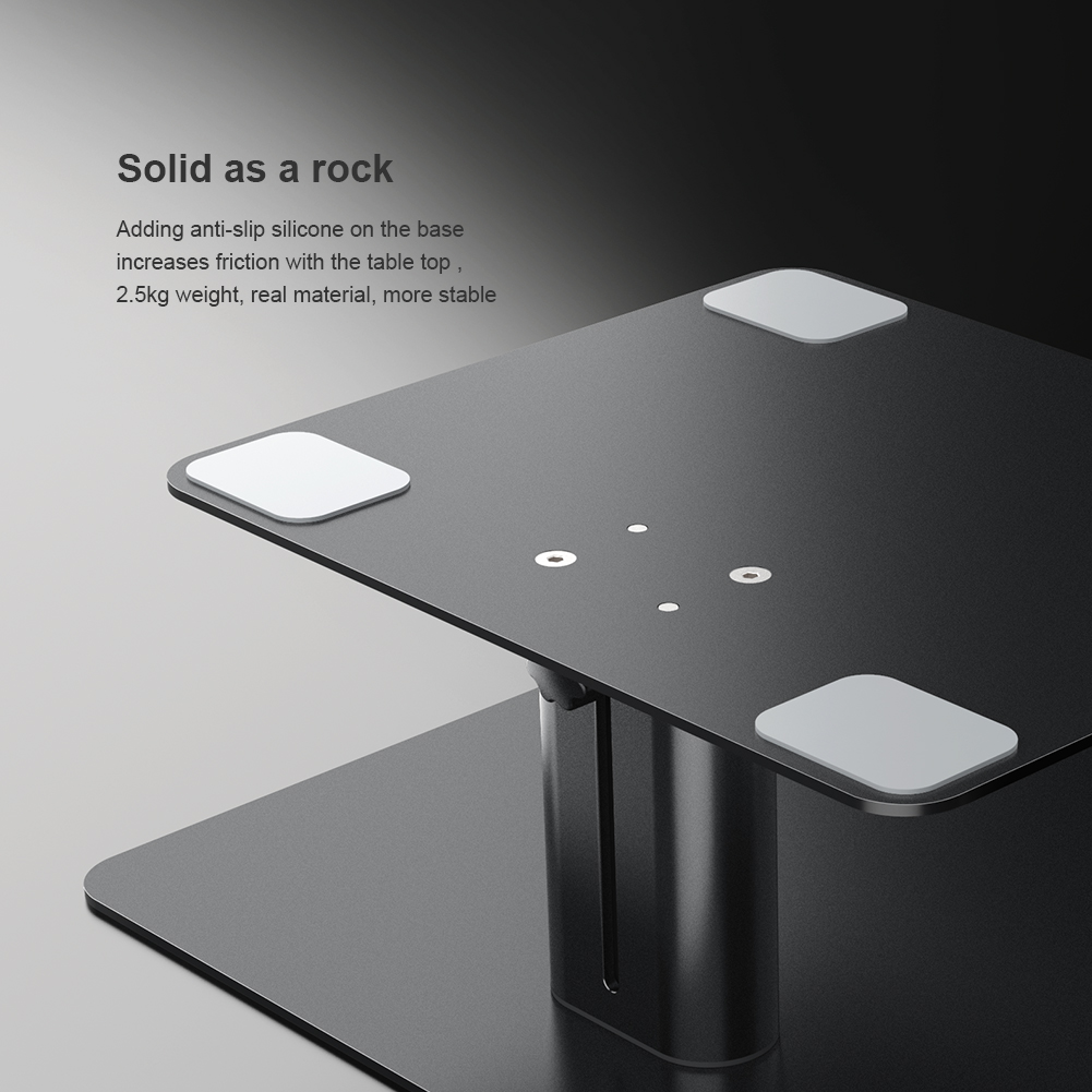 Nillkin Adjustable Monitor Stand , Adjustable Height Of 11-18cm , Is Suitable For Different Height Of All Computer Desktop. 