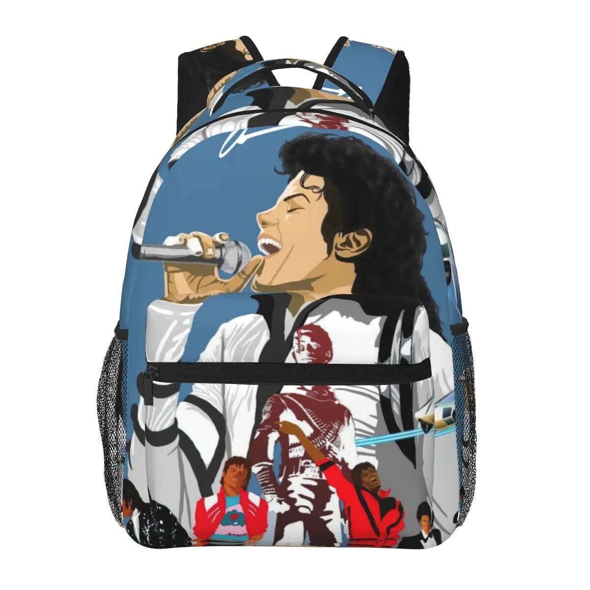 Michael Jackson Backpack for Girls Boys Travel RucksackBackpacks for Teenage school bag