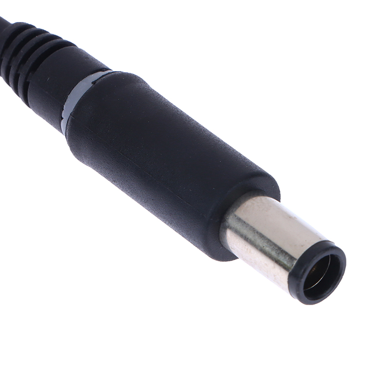 Suitable For Dell HP Laptop Charger Adapter Black Pin 7.4 X 5.0mm With Led Light 1.8M Copper DC Tip Plug Connector Cord Cable. 