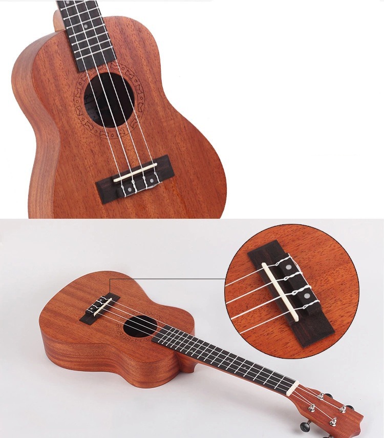 Strong Wind Soprano 24" Ukulele for Beginners. 