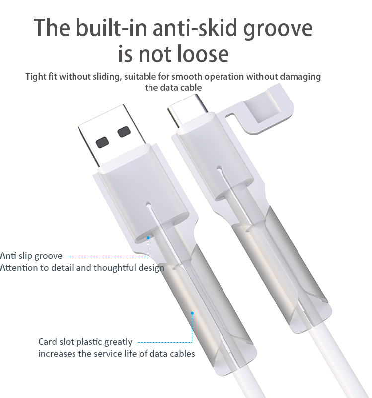USB Type-C Soft Silicone Charger Protector/Cable Protector Data Line Cord Protector /Protective Case Cable Winder Cover For Android Charger Cable Protect CP20. 