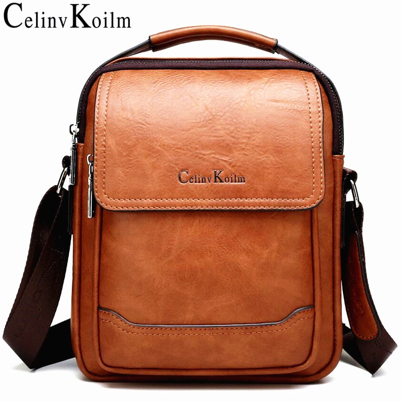 Celin oilm rand en ags 100% igh Quality Leather Shouder essenger ag For an Fashion Causal Crossbo ote ags ew