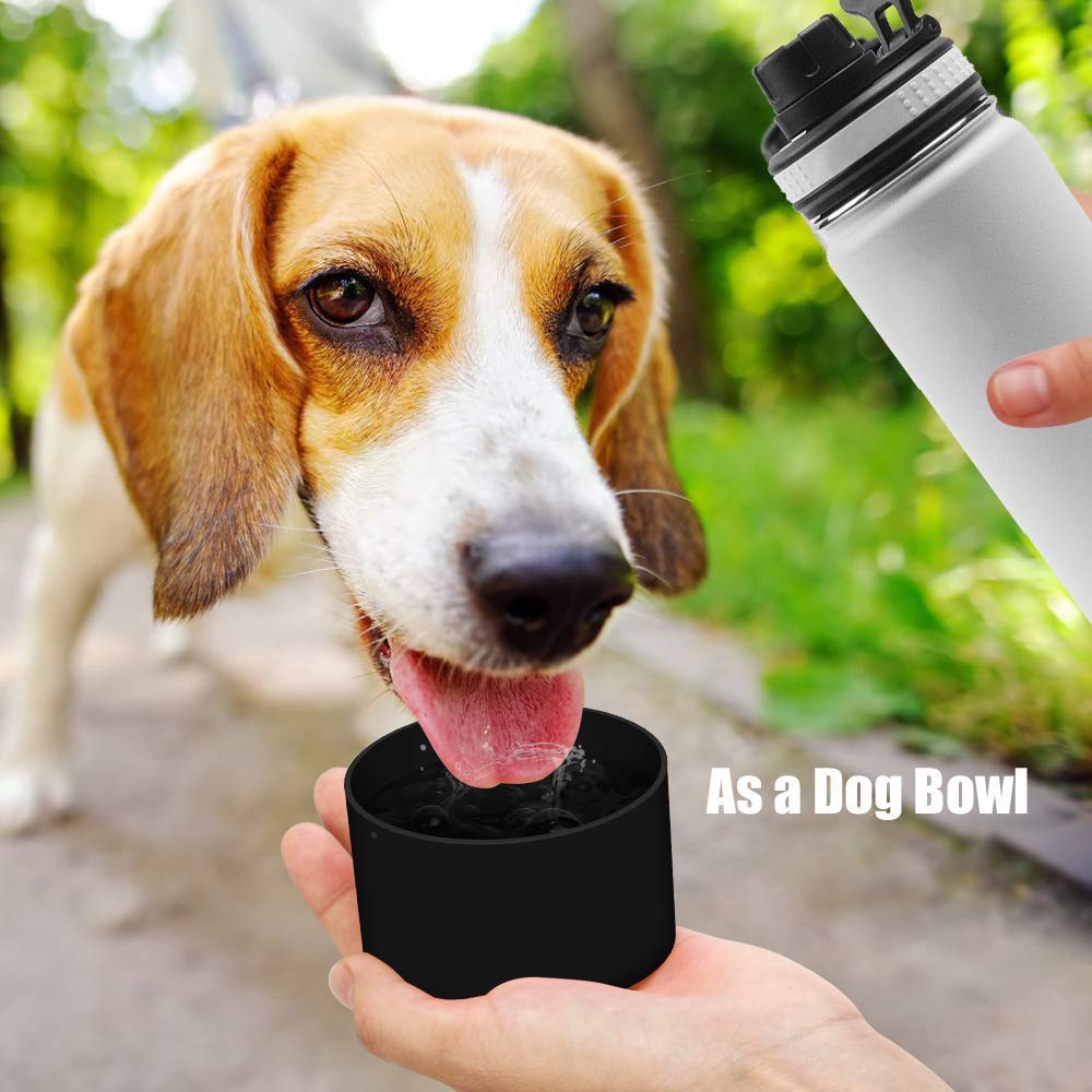 Tyeso Tumbler Accessories Tyeso Silicone Boot for Tyeso Tumbler 530ml/750ml Protective Silicone Boot for Tyeso Tumbler Anti-Slip Bottom Sleeve Cover for Water Bottle Compatible with Hydro Flask, Simple Modern and Aquaflask Bottles Tumbler Rubber Protector. 