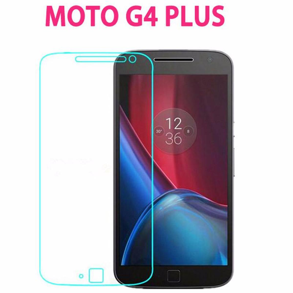 Motorola G4 Plus Tempered Glass screen Protector 9H 2.5D 0.33mm Gorila(Clear) Flat-Transparent