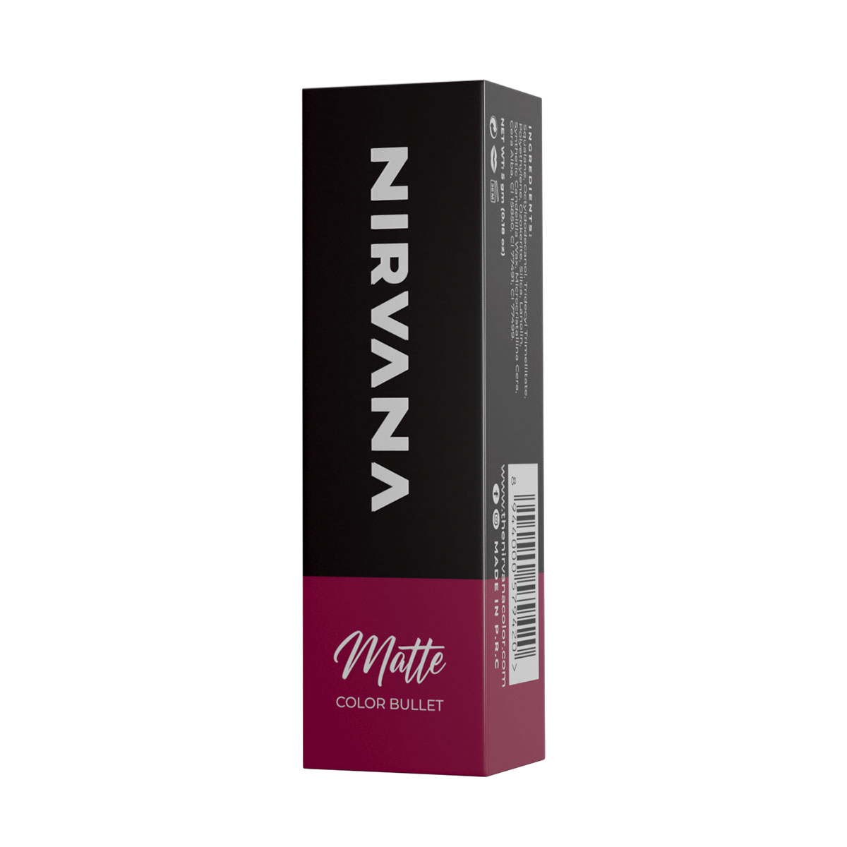Nirvana Color Matte Color - Berry Lips- 5gm. 