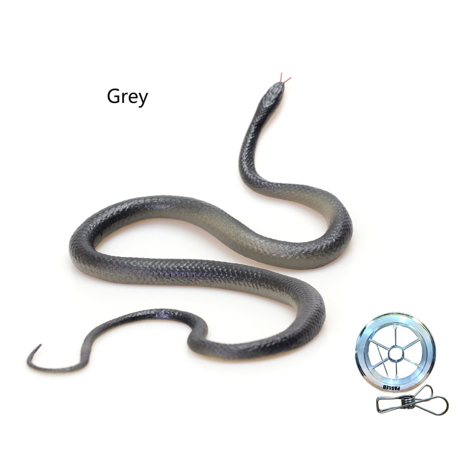 Happy Snake Prank With String Clip Funny Large Realistic Rubber Snake Prank With String And Clip Rubber Snake Model Fashion. 