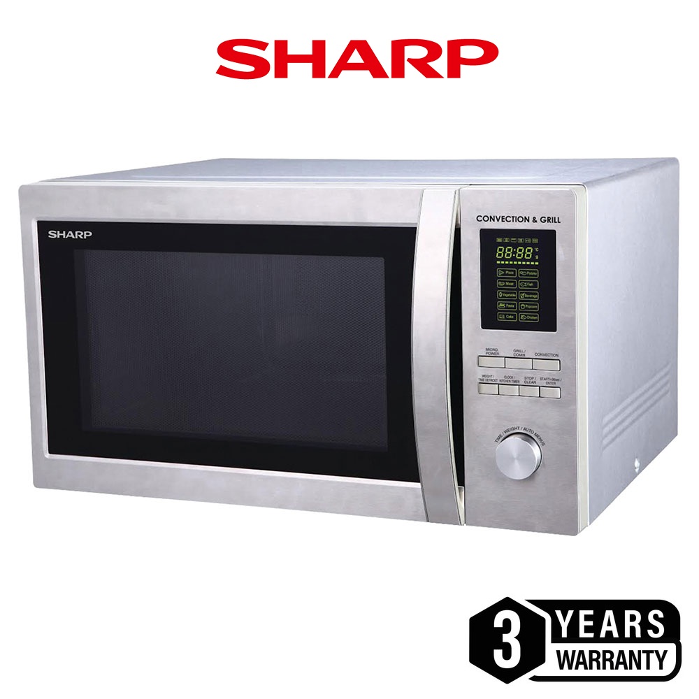 double grill convection microwave oven