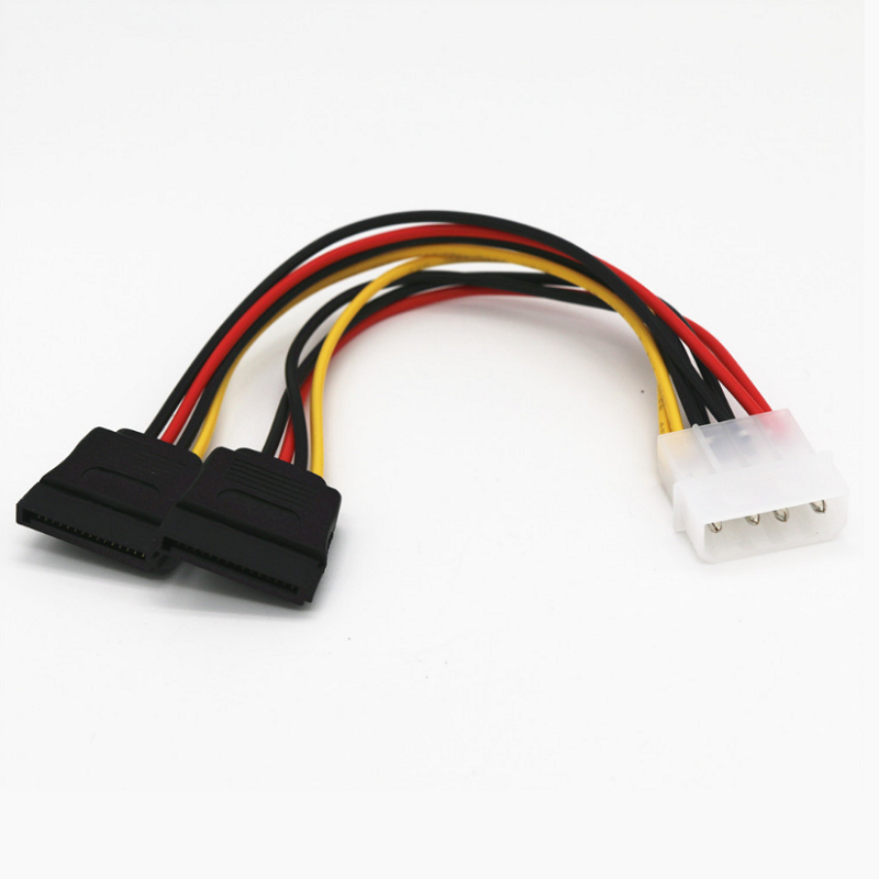 SATA Serial Cable Type D 4-pin Sata Power Cable, Suitable for Computers. 