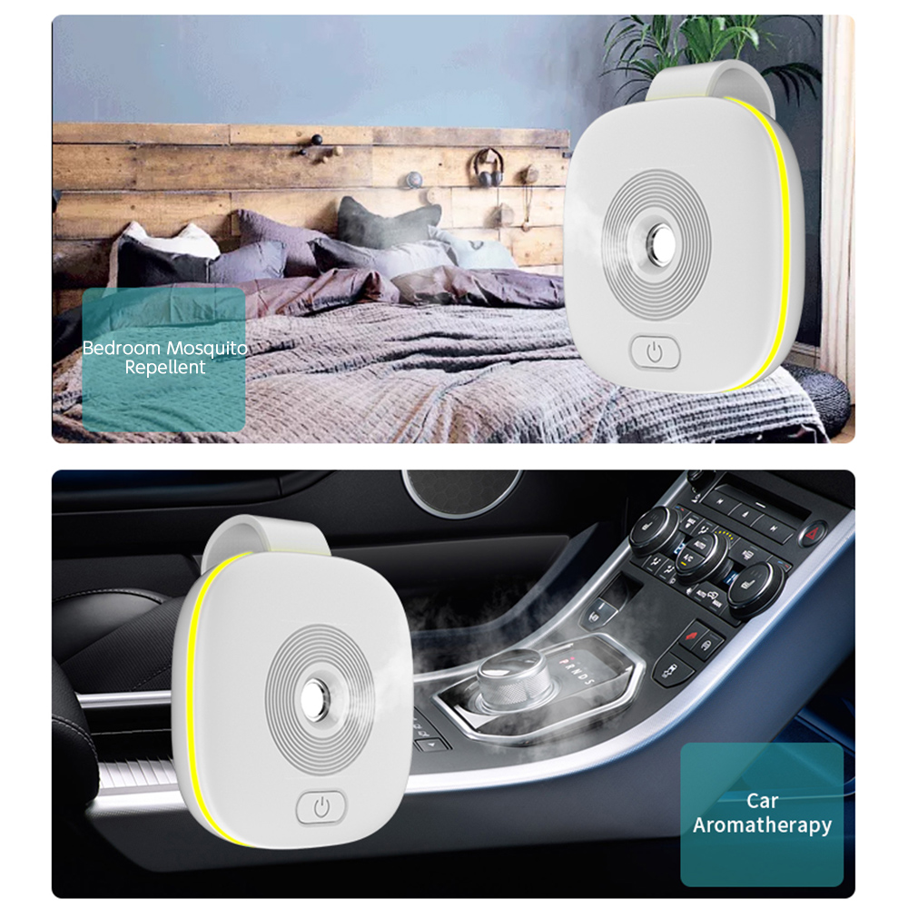 Migeet Portable Ultrasonic Pest Repellent with Spray Electric Mosquito Mouse Repeller Frequency Conversion Ultrasonic Insect Bug Pest Control Cockroach Repellents Rechargeable Repellers. 