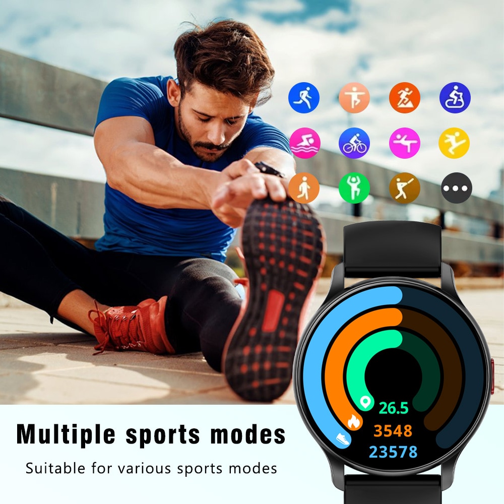 SENBONO MAX11 2023 Smart Watch 1.43 Inch AMOLED 100 Sports Modes Voice Calling Watch Always On Display Smartwatch for Men Women. 