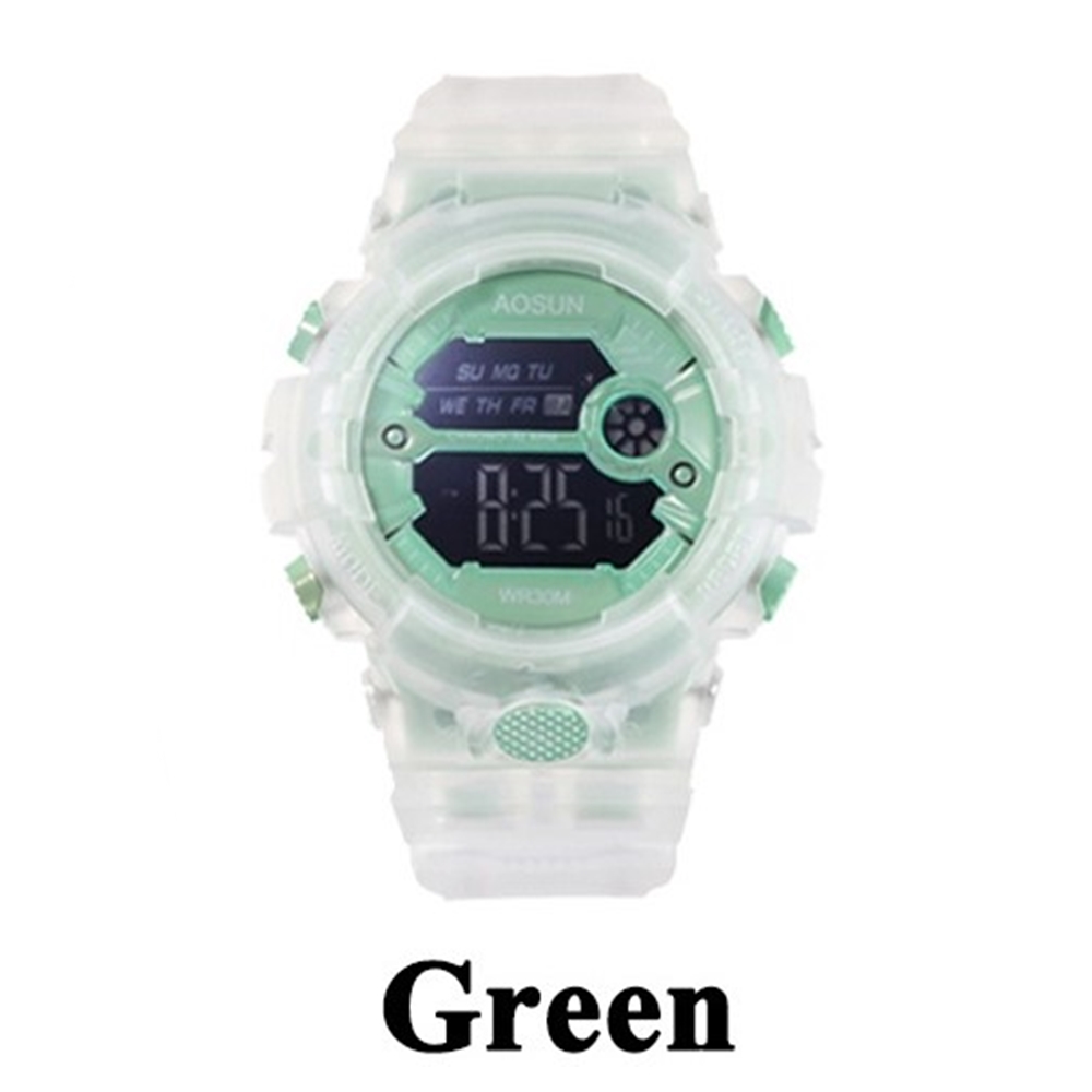 Silicone Belt Boys Digital Sports Watch, Waterproof WR30M Fashionable For  Men: Buy Online at Best Prices in Bangladesh | Daraz.com.bd