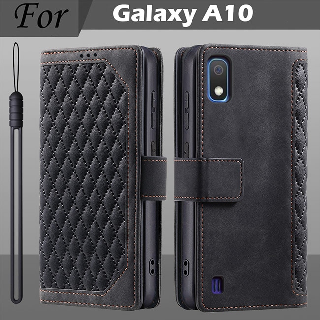 For Samsung Galaxy A10 Case Flip leather Magnetic Etui Case for Samsung A10 Phone Case A10 SM-A105F A105 A105F Cover Card Holder. 