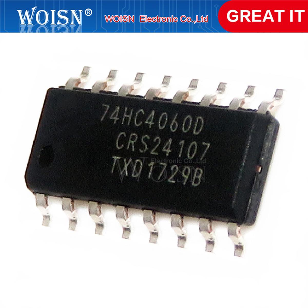 10pcs/lot 74HC4060D SOP14 74HC4060 SOP SN74HC4060DR SMD new and  IC In Stock