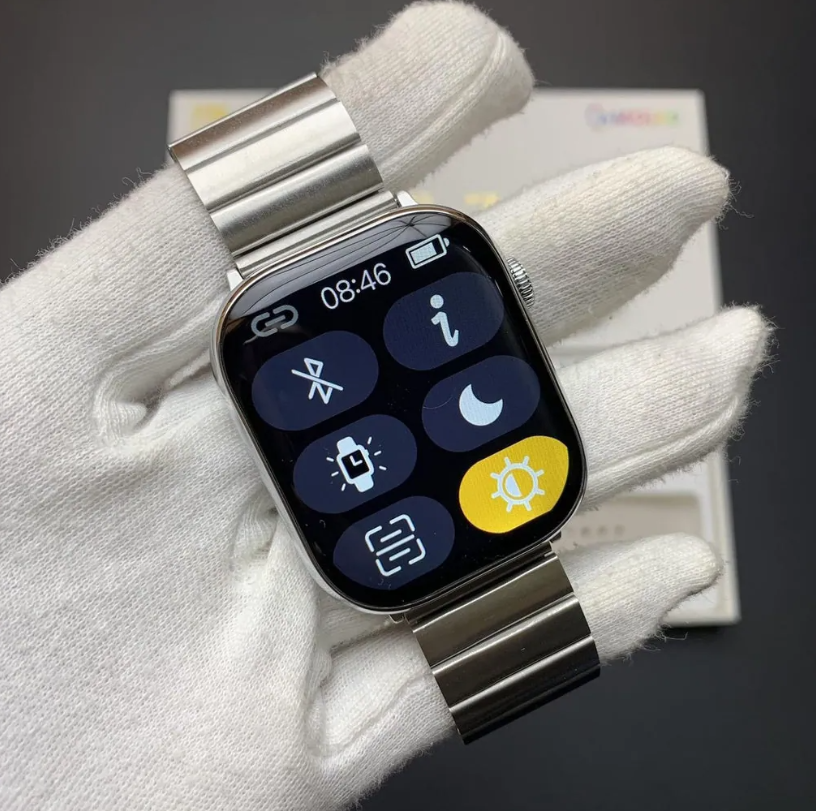 FereFit WS-Z9 Multifunctional Amoled Smartwatch – Silver Color Original Product