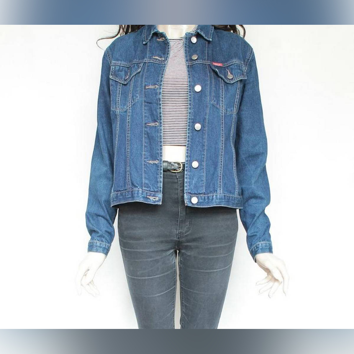 fashionable denim jacket