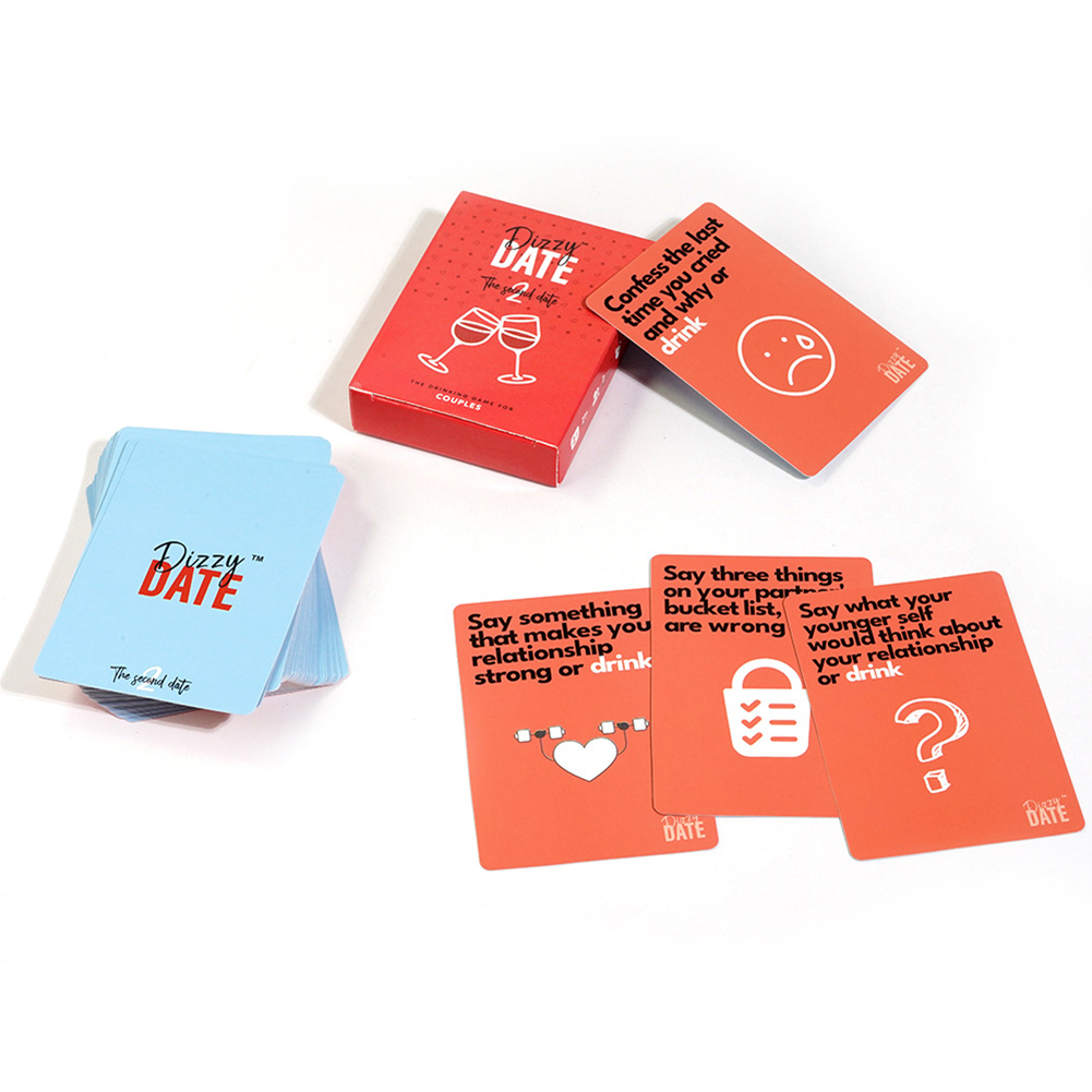 GC Risky Couples Card Game Thought-Provoking Conversations Card Board Game For Date Night Anniversaries