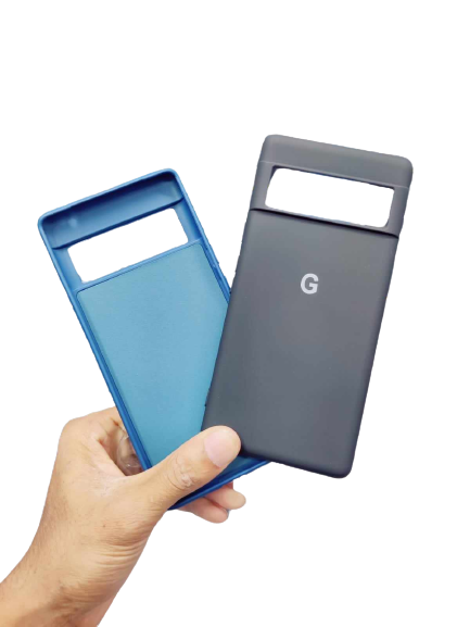 Silicone Cases For Google Pixel 6 Pro 16ft Drop Protection Tested 2023 Round Edge Shockproof Camera Bumper Perfect Fitting Luxury Phone Back Cases Covers Black And Blue Screen And Camera Protection. 