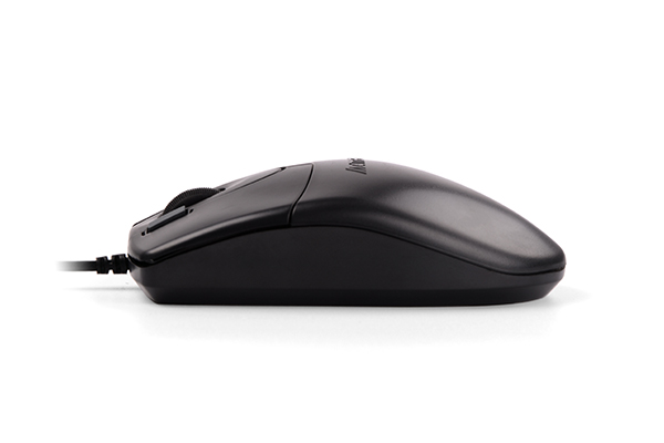 A4tech OP-620D Wired Optical Mouse - 2x Click Button - 1000 DPI - For PC/Laptop - Black. 