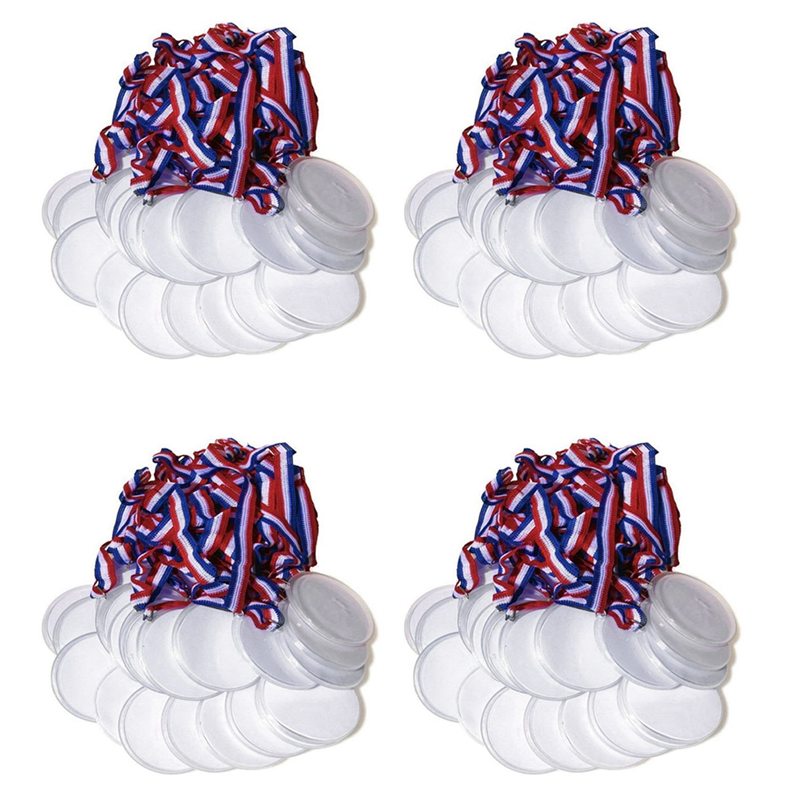 96Pcs Colorful DIY Medal,Design Your Own Award Medals,DIY Medal for Children, Corporate, Sports, Festivals