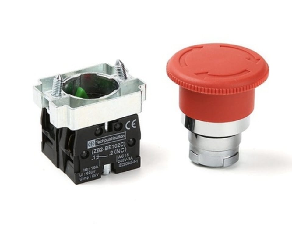 Emergency Stop Switch. 