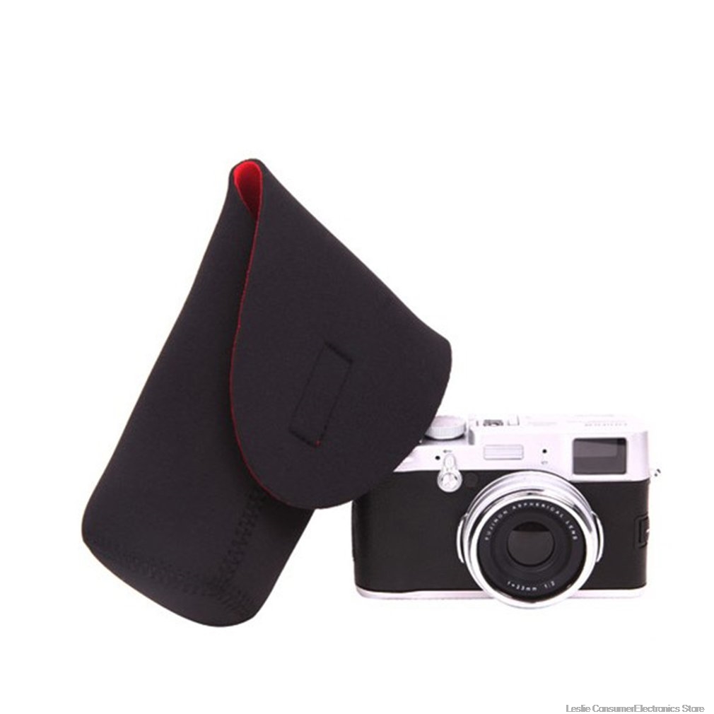 4 Size Camera Lens Bag Neoprene Waterproof Camera Lens Pouch Bag Case S M L XL For Canon Nikon Sony DSLR Camera Lens Bag. 