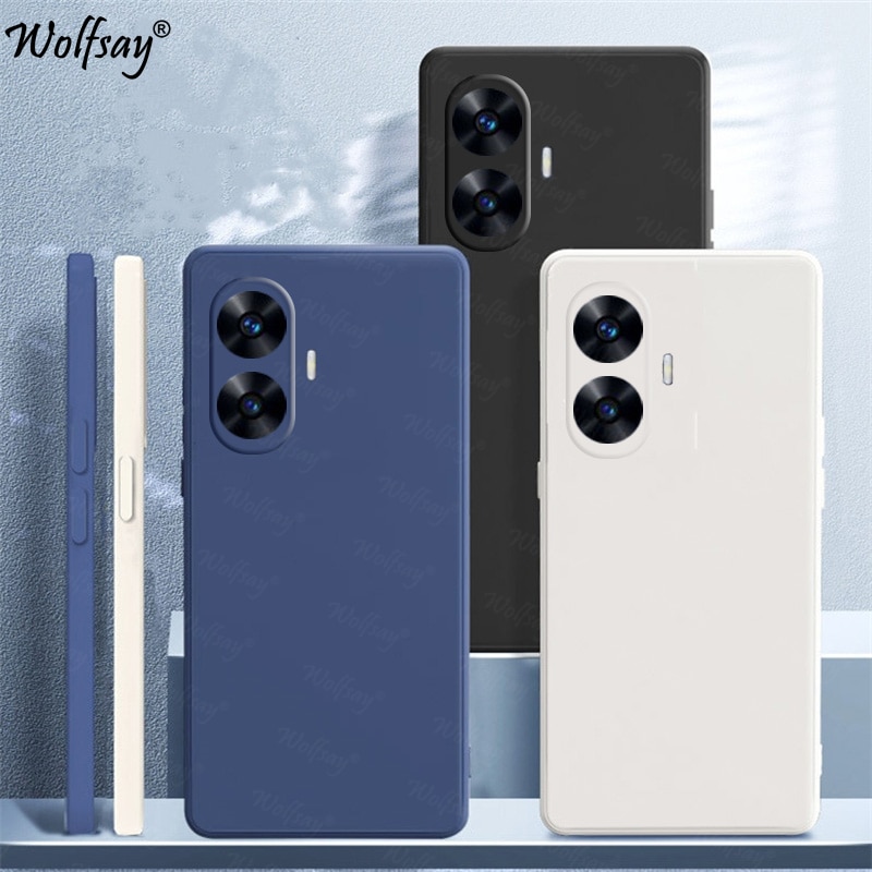 Candy Case For Oppo Realme C55 Case Soft Original Liquid Silico fashionne Back Case For Realme C55 Cover For Realme C55 C 55 6.72 inch