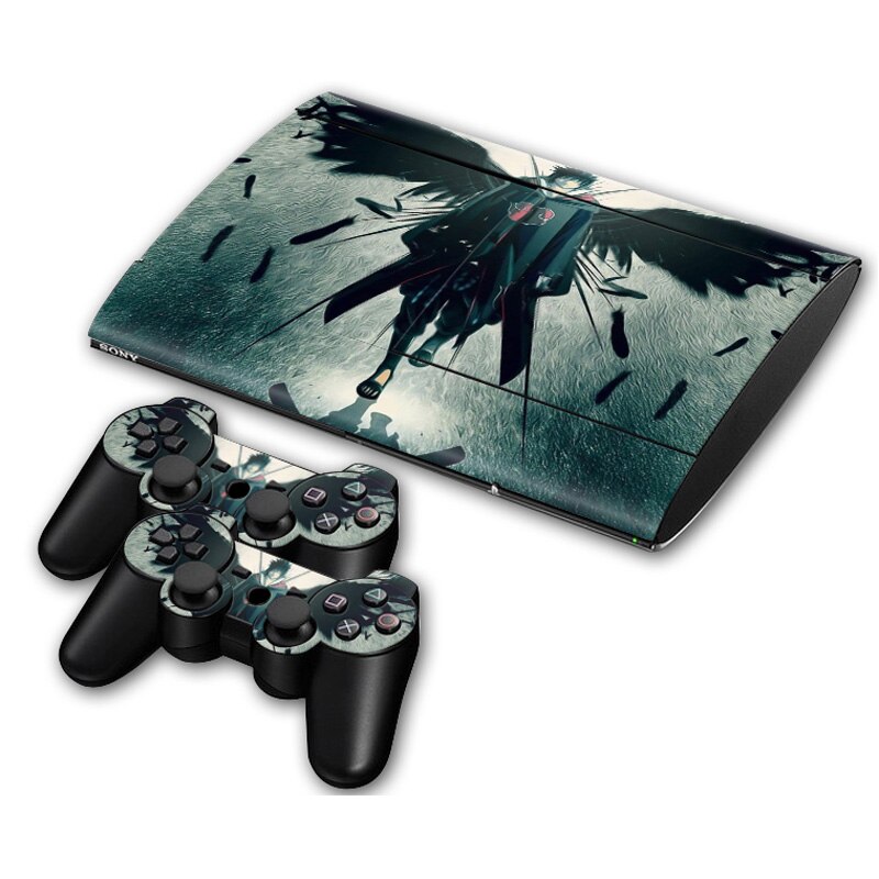 【2023NEW】New design for Ps3 super slim 4000 Console and Controllers stickers for ps3 slim 4000 vinyl sticker. 
