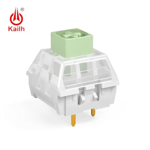 Kailh Box Jade Navy Keyboard Switch Clicky Tactile Switches DIY Mechanical Keyboard SMD RGB MX 3 Pins Switch Custom Gaming PC. 