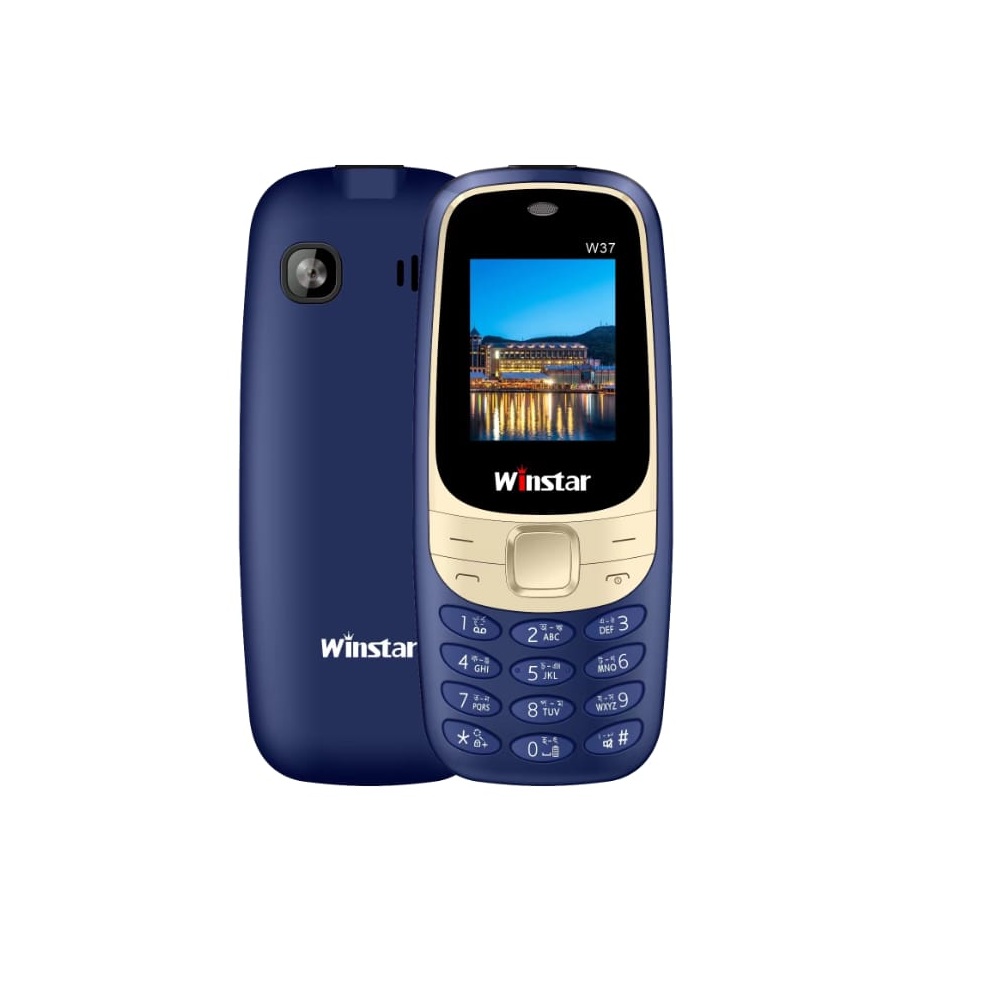 winstar w37 Button phone  with one years warranty. 