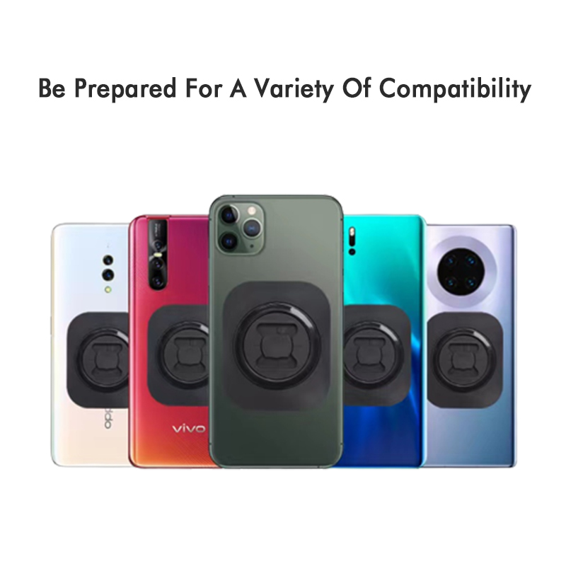 Sticker Adhesive for Mobile Phone Mount Motorcycle NotInclude Any IPhone Holder Shockproof Adapter Connector QuickInstallation. 