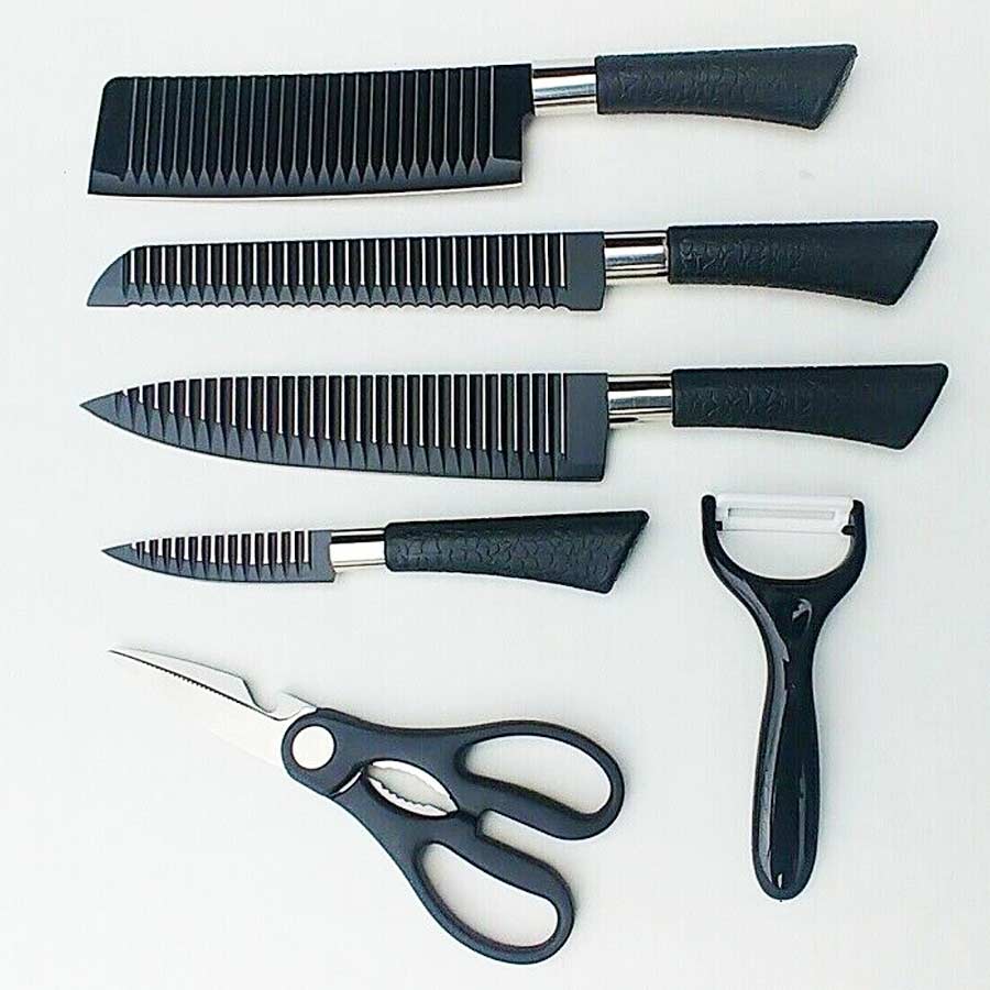 Zepter Stainless Steel Kitchen 6 Pcs Knife Set