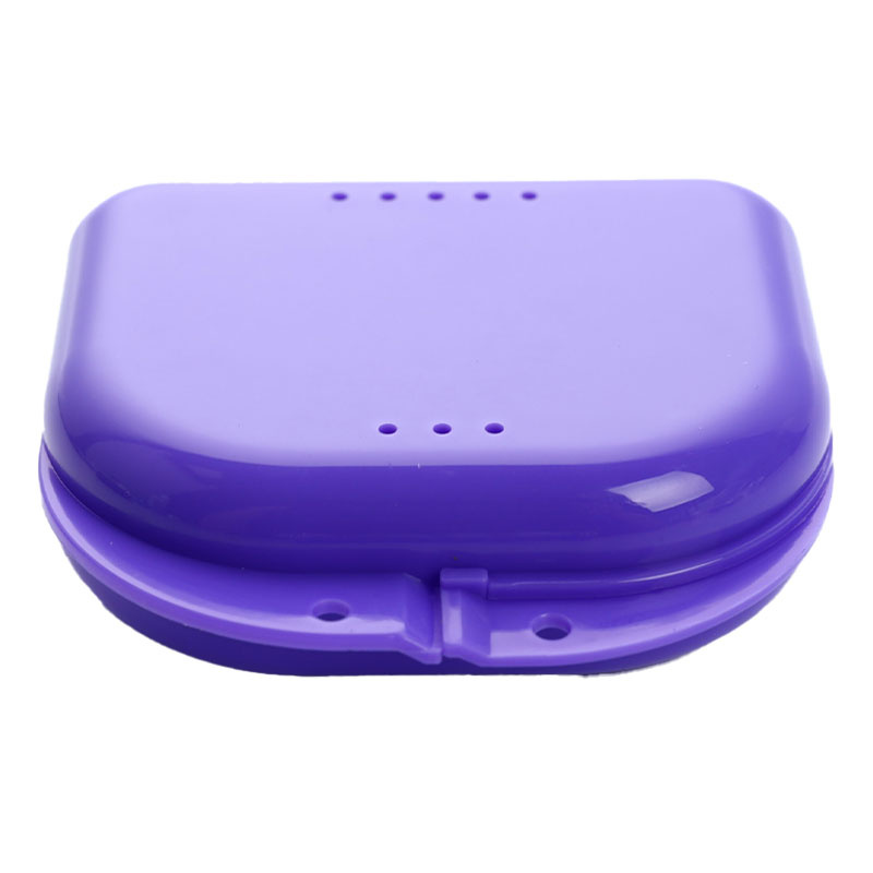 【3C VictoryEagle】1 Pcs Tooth Retainer Brace Container Guard Denture Storage Case. 