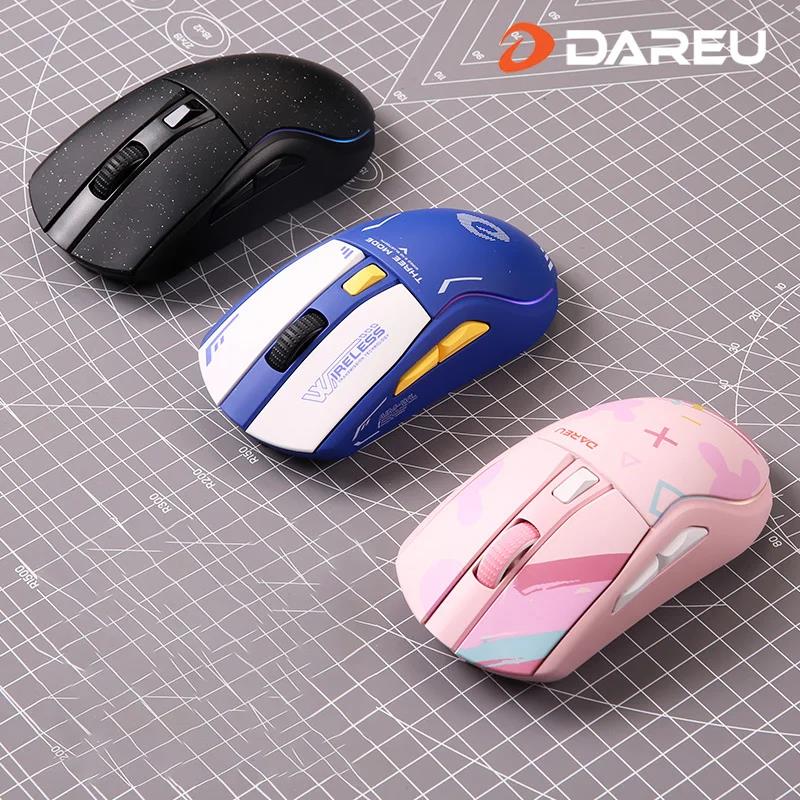 Dareu A950 Pro Wireless Mouse Rgb Portable Bluetooth Tri-Mode Paw3395 4k Gaming Mouse For Computer Keyboard Pc Office Mice Gift. 