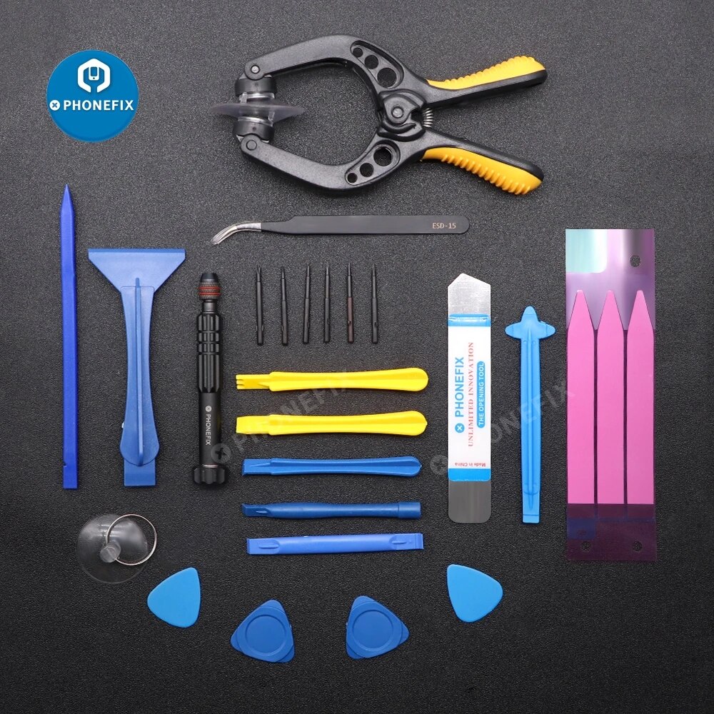 Mobile Phone Screen Opening Repair Tools Kit Battery Replace Screwdriver Pry Disassemble Tool Set for IPhone 13 Pro Max 12 11 XS. 