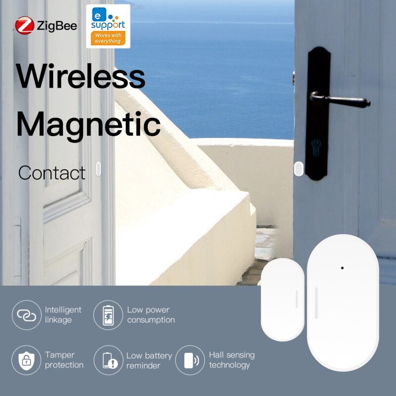Ewelink Smart Home  Door Sensor Window Open Detectors House Security Protection Alarm Home Security Alert System. 