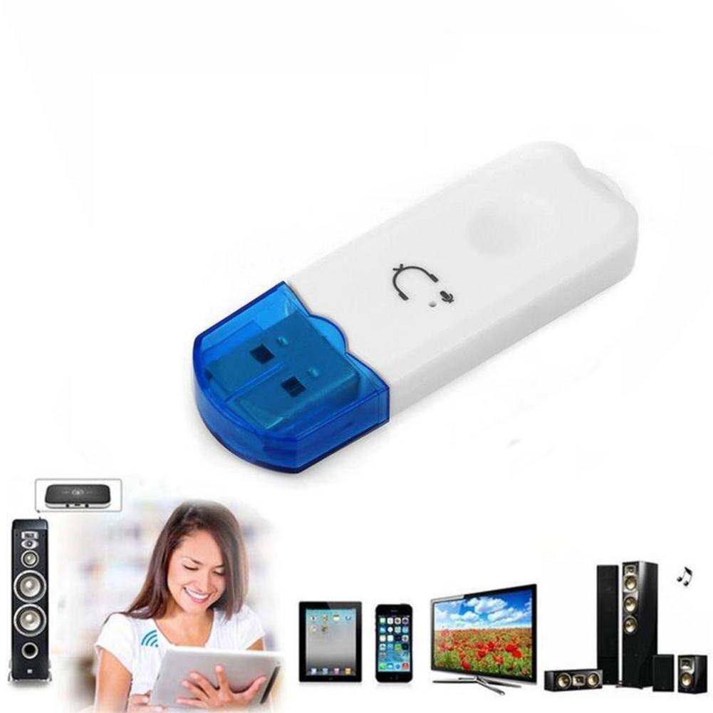 USB Bluetooth 2.1 Receiver Audio Stereo Adapter Wireless Handsfree Music Receiver Car Kit Audio USB Stereo Receiver Adapter. 