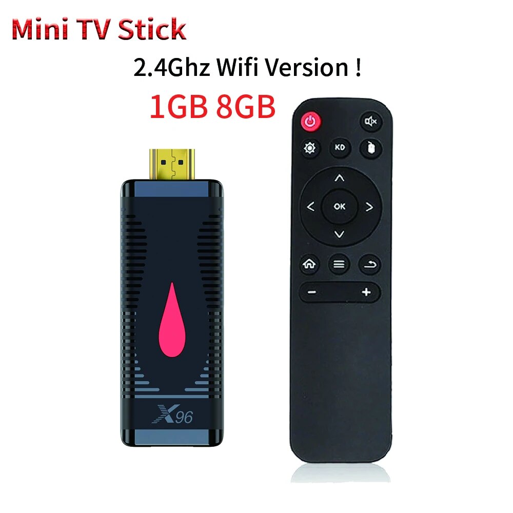 X96 S400 Fire TV Stick Smart TV Box Android 10 Allwinner H313 2.4G Wifi 4K 60fps Mini TV Dongle Receiver Google 3D Media Player. 