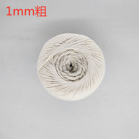 Cotton String Thick/Thin Rope Pure Cotton Rope Bundle Zongzi TapestrydiyHand-Woven Decorative Rope. 