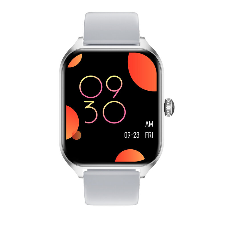 BOROFONE BD5 1.85inch HD Screen bluetooth Call Heart Rate Sleep Monitoring Multi-sport Modes Music Playback IP67 Waterproof Smart Watch-Black. 