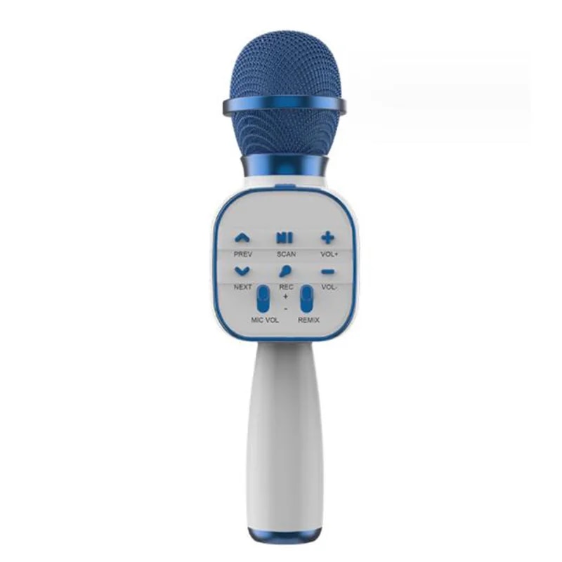 DS813 Wireless Bluetooth Karaoke Microphone Handheld Microphone Professional Speaker Music Player Gaming Mic For Home KTV. 