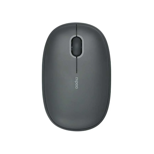 Rapoo M650 Dual Mode Silent Bluetooth Dark Grey Mouse. 