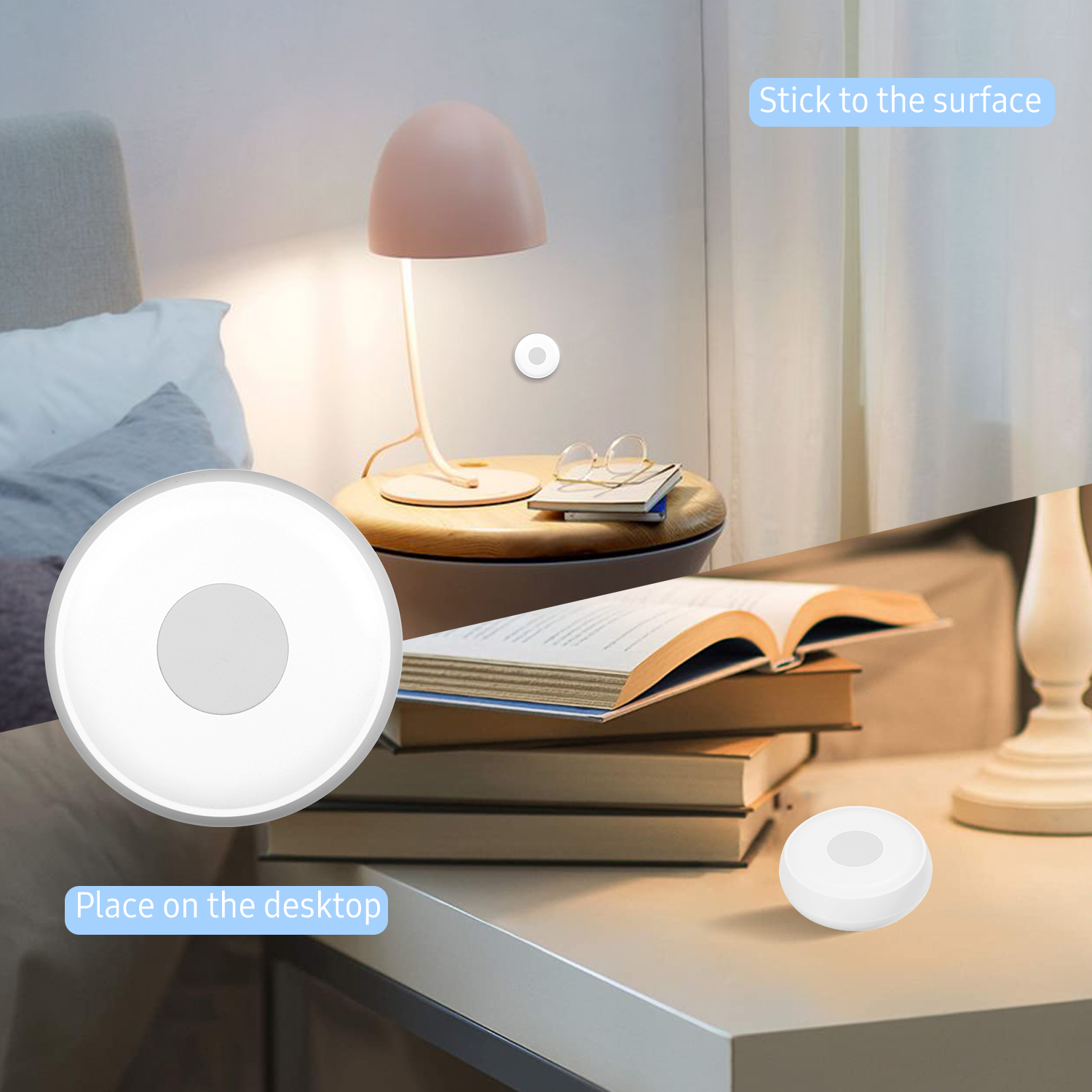 ZigBee Emergency Button One Button Alarm for Kids Elderly Pregnant Women Wireless Smart SOS Button Smart Linkage with Smart Home Devices. 