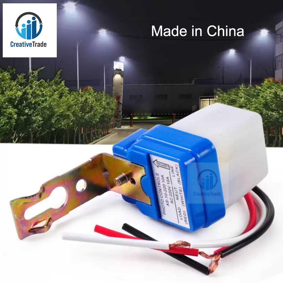Day Night Sensor Switch Automatic On/Off Made In Chiina