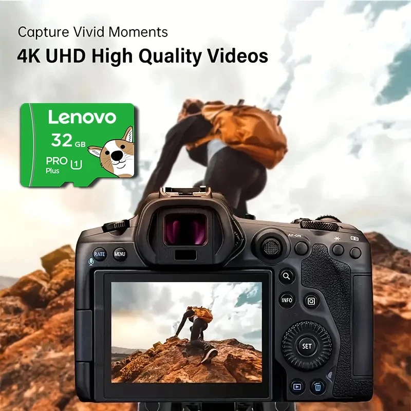 Lenovo Micro SD Card 2/1TB Memory Card 1TB Class 10 Micro TF A1 High Speed Flash TF Cards 512GB 256GB C10 For Mobile Phone. 