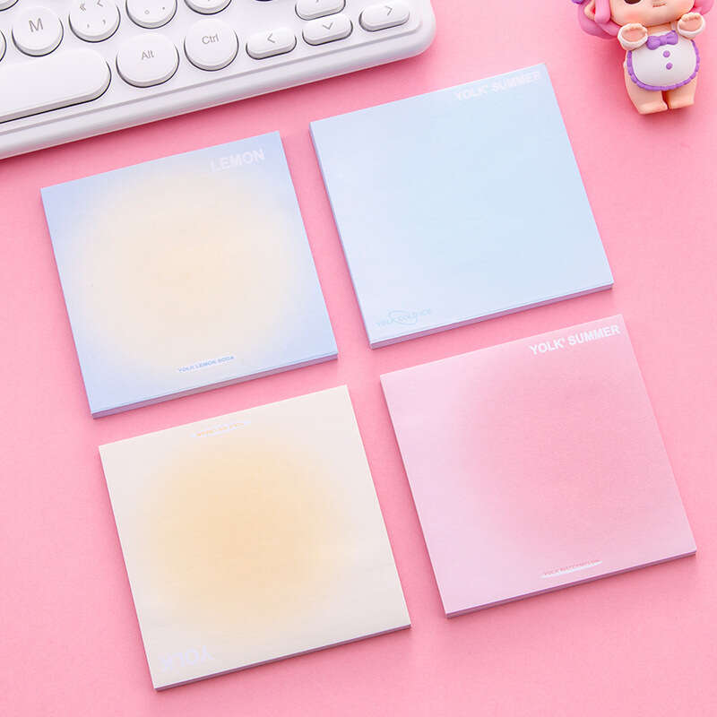 Gradient Glow High Appearance Sticky Notes for Student Stationery