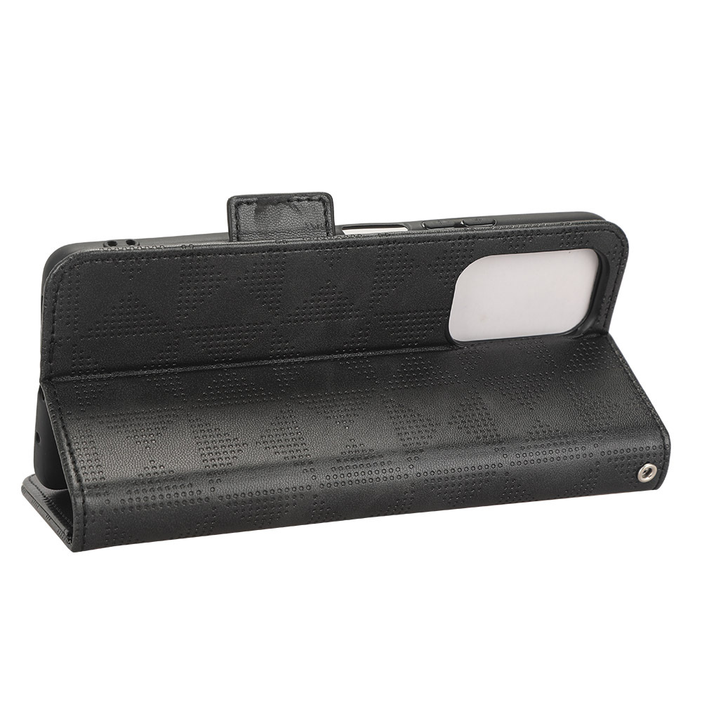 Applicable Redmi Note 10 Pro Symmetric Triangle 4G Phone Case Overseas Edition Max Protective Cover Flip Lanyard. 